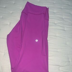 Purple Athletic Leggings